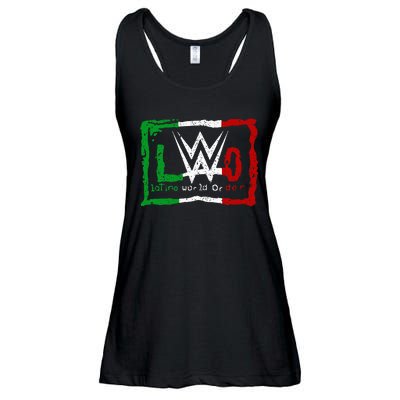 Latino World Order Matching Family Ladies Essential Flowy Tank