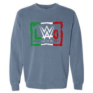 Latino World Order Matching Family Garment-Dyed Sweatshirt