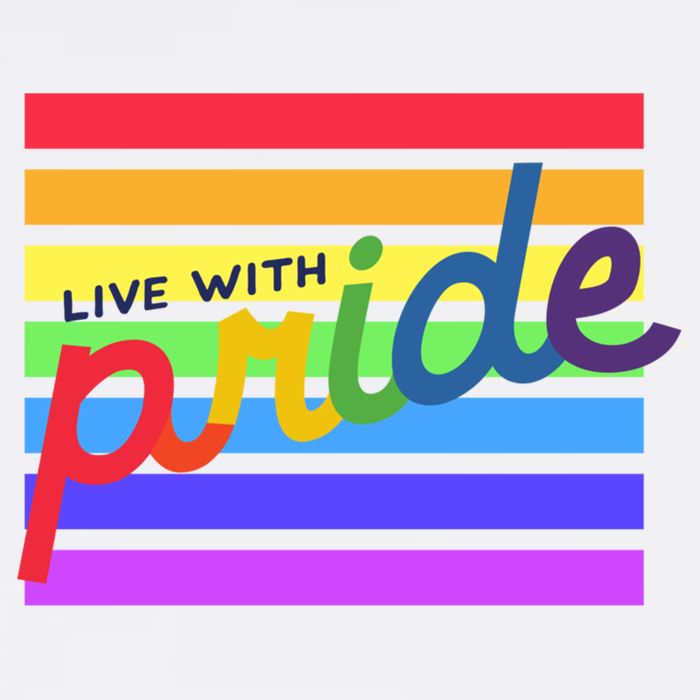 Live With Pride Lgbtq Equal Rights Meaningful Gift Garment-Dyed Sweatshirt