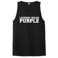 Legends Wear Purple Team Spirit Game Competition Color Sport PosiCharge Competitor Tank