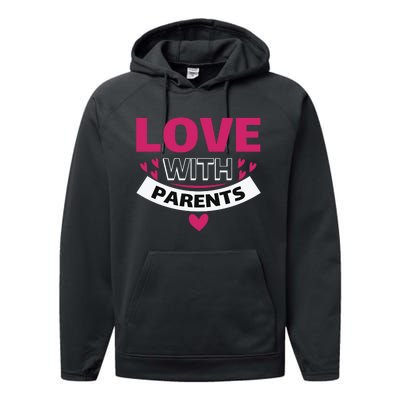 Love With Parents Performance Fleece Hoodie