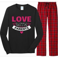 Love With Parents Long Sleeve Pajama Set