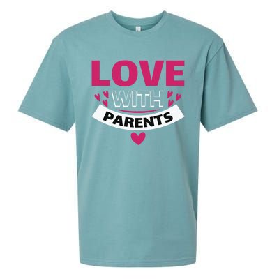 Love With Parents Sueded Cloud Jersey T-Shirt