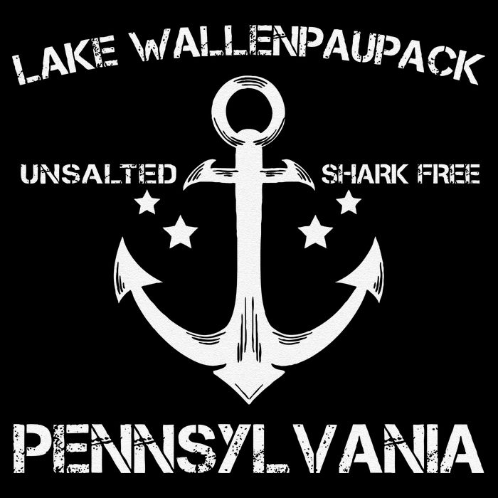 Lake Wallenpaupack Pennsylvania Funny Fishing Camping Gift Backpack
