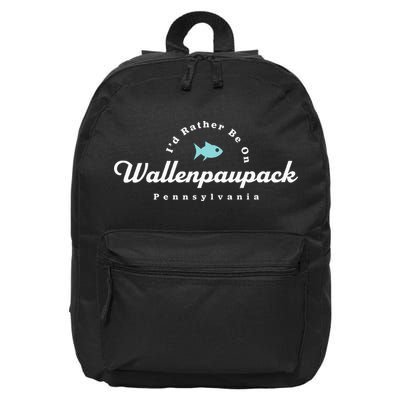 Lake Wallenpaupack Pennsylvania 16 in Basic Backpack