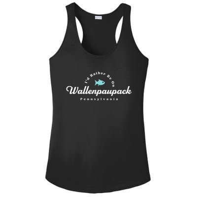 Lake Wallenpaupack Pennsylvania Ladies PosiCharge Competitor Racerback Tank