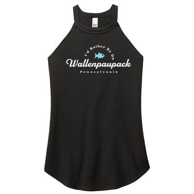 Lake Wallenpaupack Pennsylvania Women’s Perfect Tri Rocker Tank