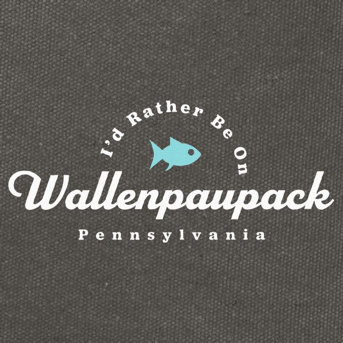 Lake Wallenpaupack Pennsylvania Cotton Canvas Backpack