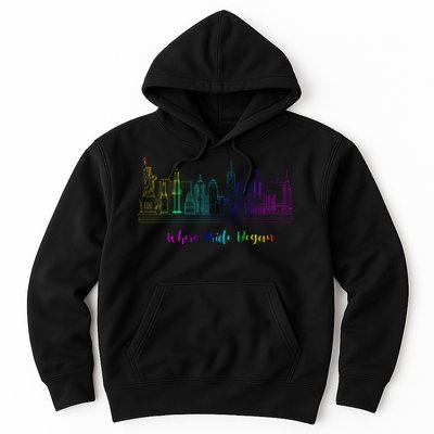 LGBT Where Pride Began NEW YORK SKYLINE Hoodie