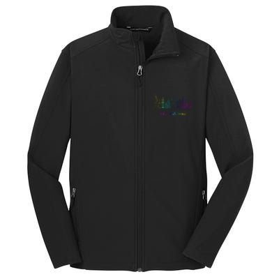 LGBT Where Pride Began NEW YORK SKYLINE Core Soft Shell Jacket