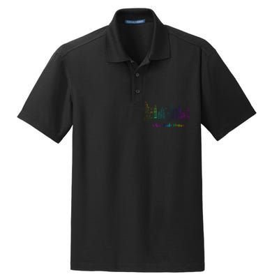 LGBT Where Pride Began NEW YORK SKYLINE Dry Zone Grid Polo