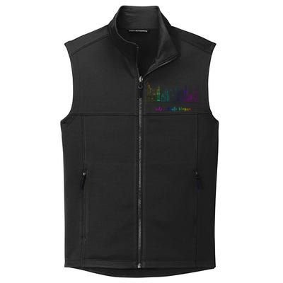 LGBT Where Pride Began NEW YORK SKYLINE Collective Smooth Fleece Vest