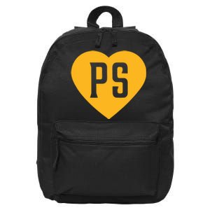 Leodalis Wearing Peter Seidler Heart 16 in Basic Backpack