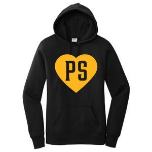 Leodalis Wearing Peter Seidler Heart Women's Pullover Hoodie