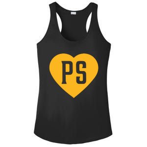 Leodalis Wearing Peter Seidler Heart Ladies PosiCharge Competitor Racerback Tank