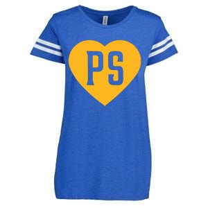 Leodalis Wearing Peter Seidler Heart Enza Ladies Jersey Football T-Shirt