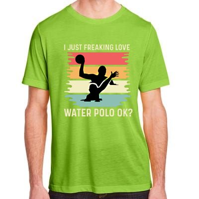 Love Water Polo Active Person Gift Adult ChromaSoft Performance T-Shirt