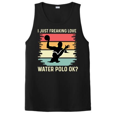 Love Water Polo Active Person Gift PosiCharge Competitor Tank