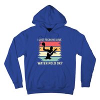 Love Water Polo Active Person Gift Hoodie