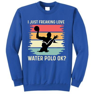 Love Water Polo Active Person Gift Sweatshirt