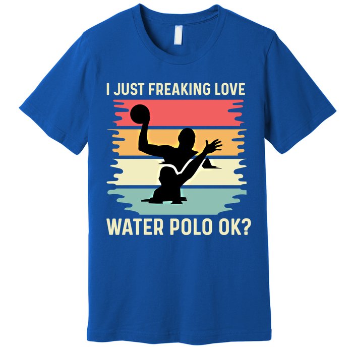 Love Water Polo Active Person Gift Premium T-Shirt