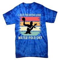 Love Water Polo Active Person Gift Tie-Dye T-Shirt