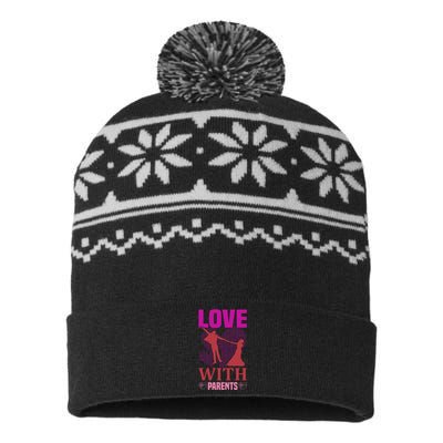 Love With Parents USA-Made Snowflake Beanie