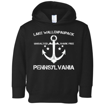 Lake Wallenpaupack Pennsylvania Funny Fishing Camping Gif Toddler Hoodie