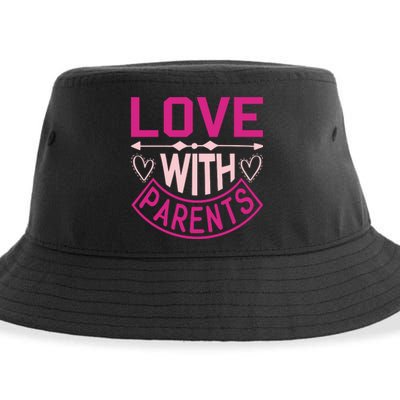 Love With Parents Sustainable Bucket Hat