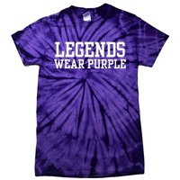 Legends Wear Purple Spirit Wear Team Game Color Tie-Dye T-Shirt