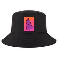 Lonely Wolf Print Cool Comfort Performance Bucket Hat