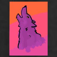 Lonely Wolf Print Cool Comfort Performance Bucket Hat
