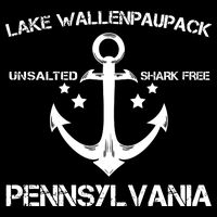 LAKE WALLENPAUPACK PENNSYLVANIA Funny Fishing Camping Gift Drawstring Bag