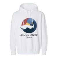 Lahaina Wildfire Rebuild Reviving The Heart Of Maui Garment-Dyed Fleece Hoodie