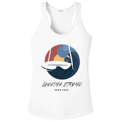 Lahaina Wildfire Rebuild Reviving The Heart Of Maui Ladies PosiCharge Competitor Racerback Tank