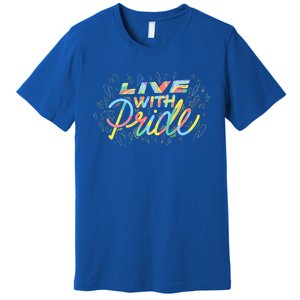 Love With Rainbow Love Gift Premium T-Shirt