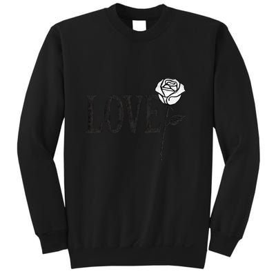 Love with Rose Sweatshirt