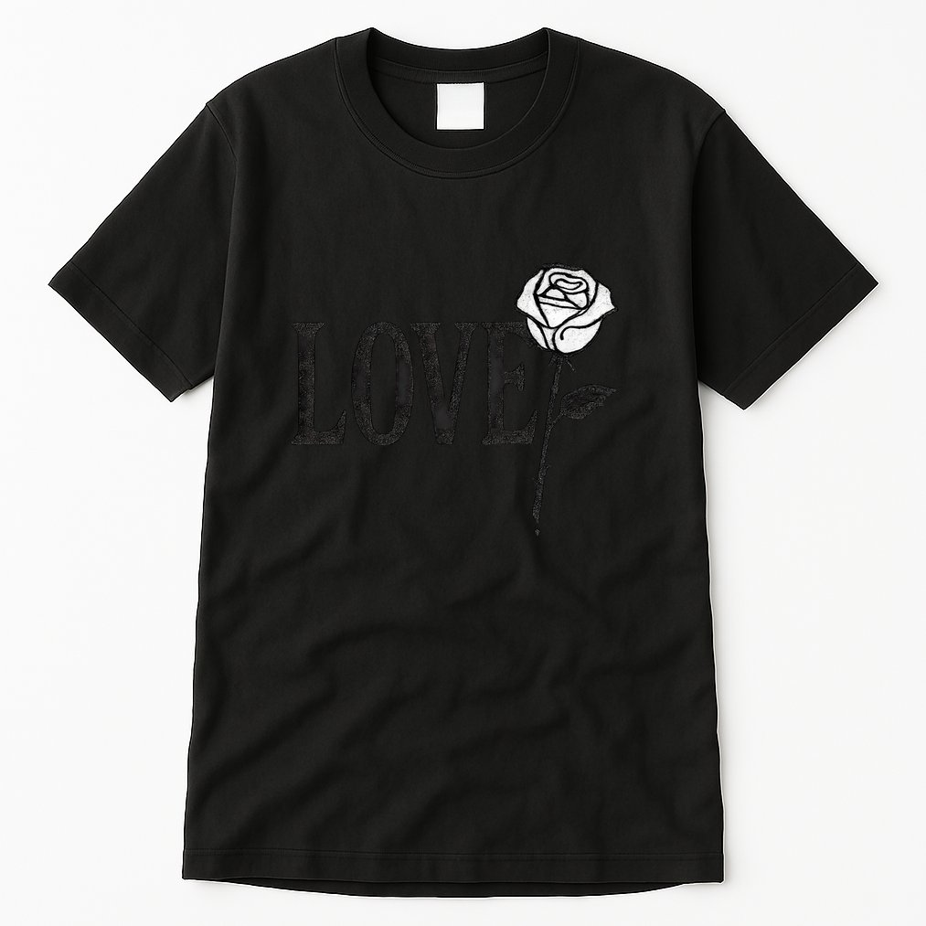 Love with Rose Tall T-Shirt