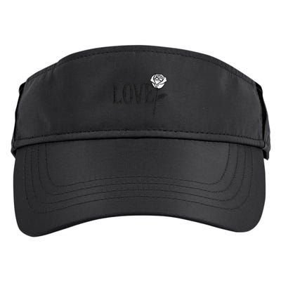 Love with Rose Adult Drive Performance Visor