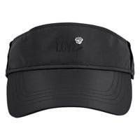 Love with Rose Adult Drive Performance Visor