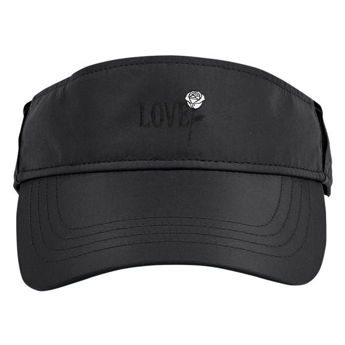 Love with Rose Adult Drive Performance Visor