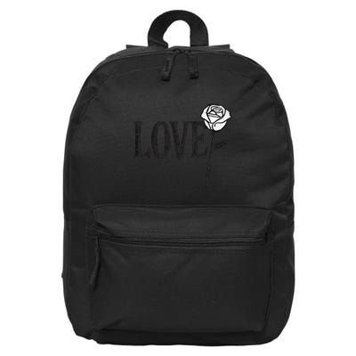 Love with Rose 16 in Basic Backpack