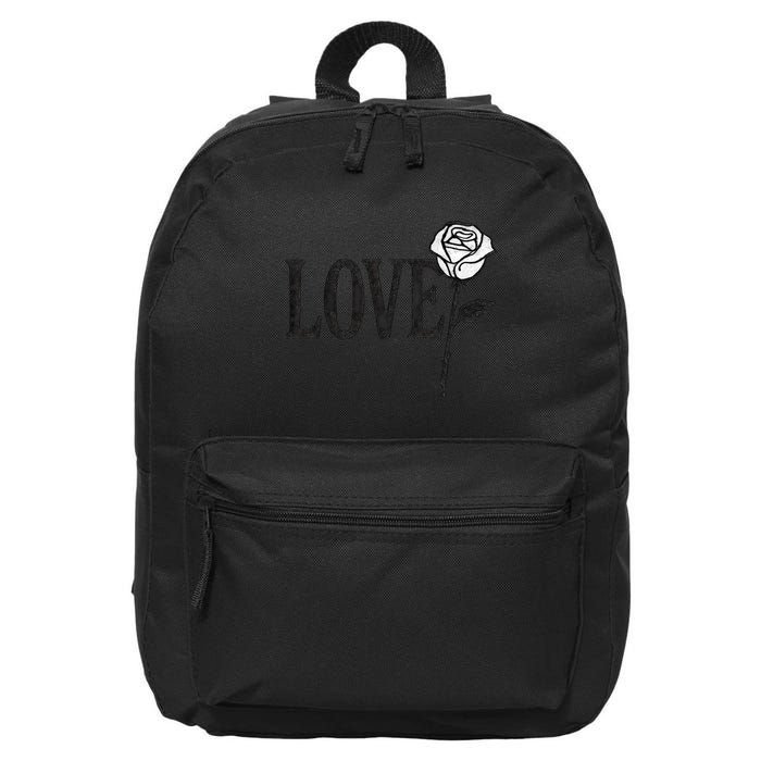 Love with Rose 16 in Basic Backpack
