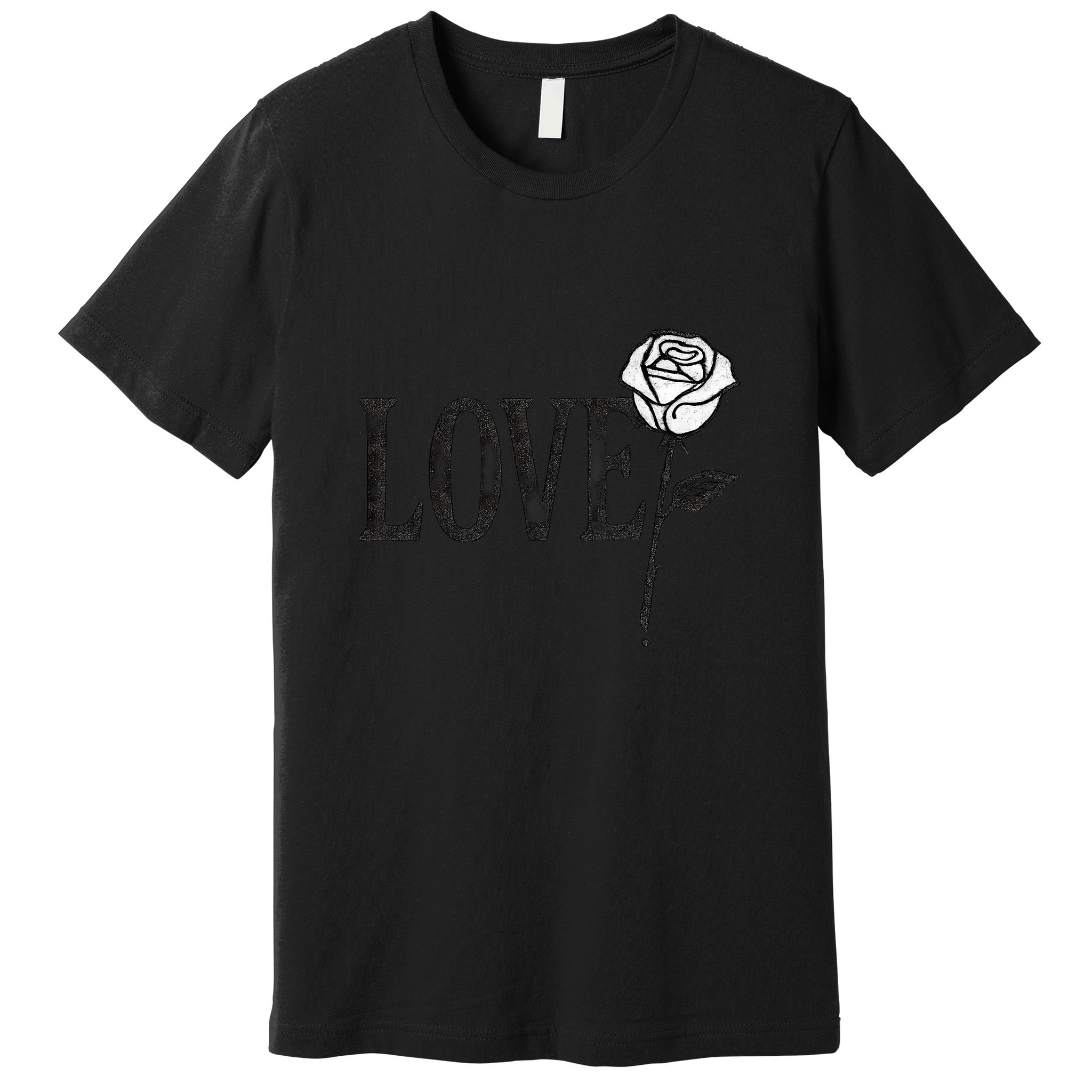 Love with Rose Premium T-Shirt