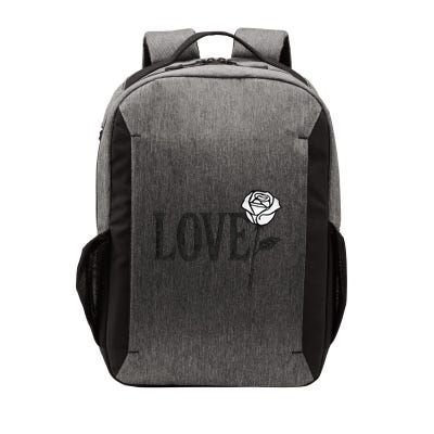 Love with Rose Vector Backpack