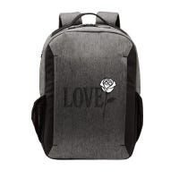 Love with Rose Vector Backpack