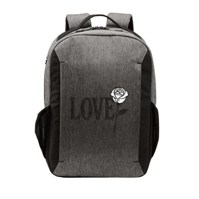 Love with Rose Vector Backpack