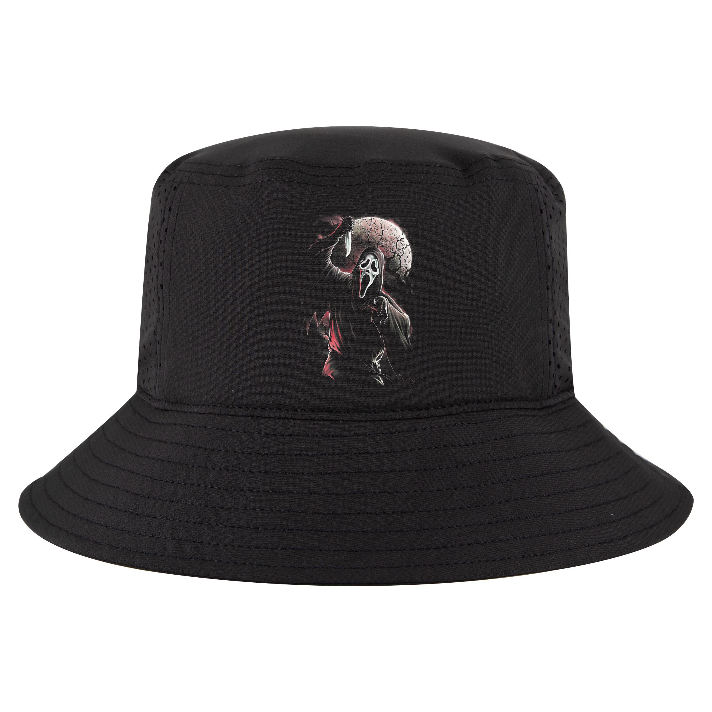 Let's Watch Scary Movies Horror Movies Scary Cool Comfort Performance Bucket Hat