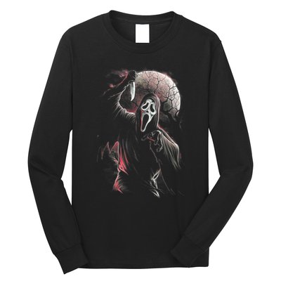 Let's Watch Scary Movies Horror Movies Scary Long Sleeve Shirt