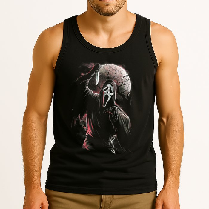 Let's Watch Scary Movies Horror Movies Scary Tank Top
